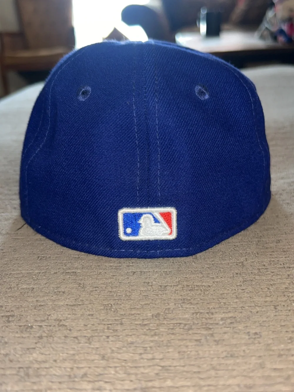 New Era Toddler Texas Rangers Royal Blue Fitted Cap with Red & White Logo Size 6
